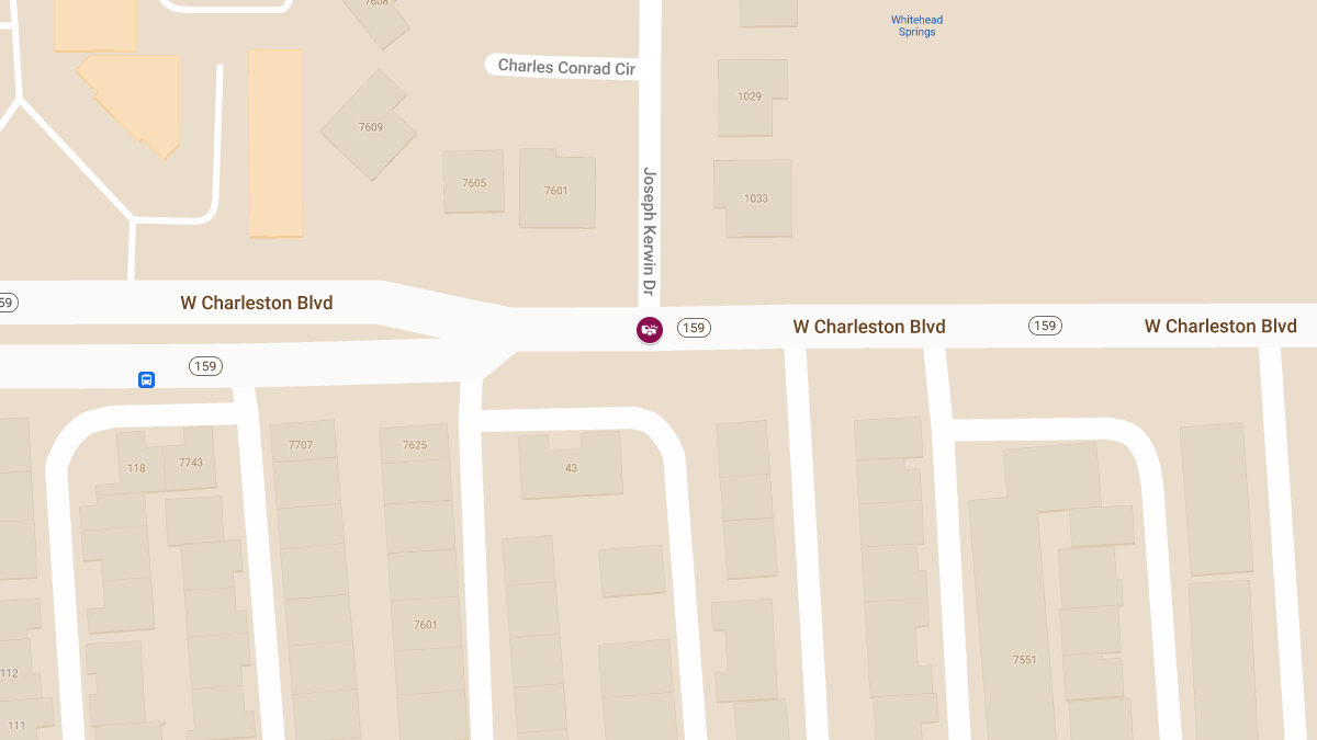 Auto Crash with Injuries at W Charleston Blvd & Joseph Kerwin Dr