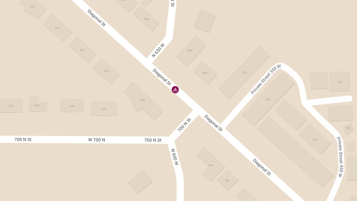 Bicyclist Injured in Vehicle Collision at 600 North Diagonal Dr