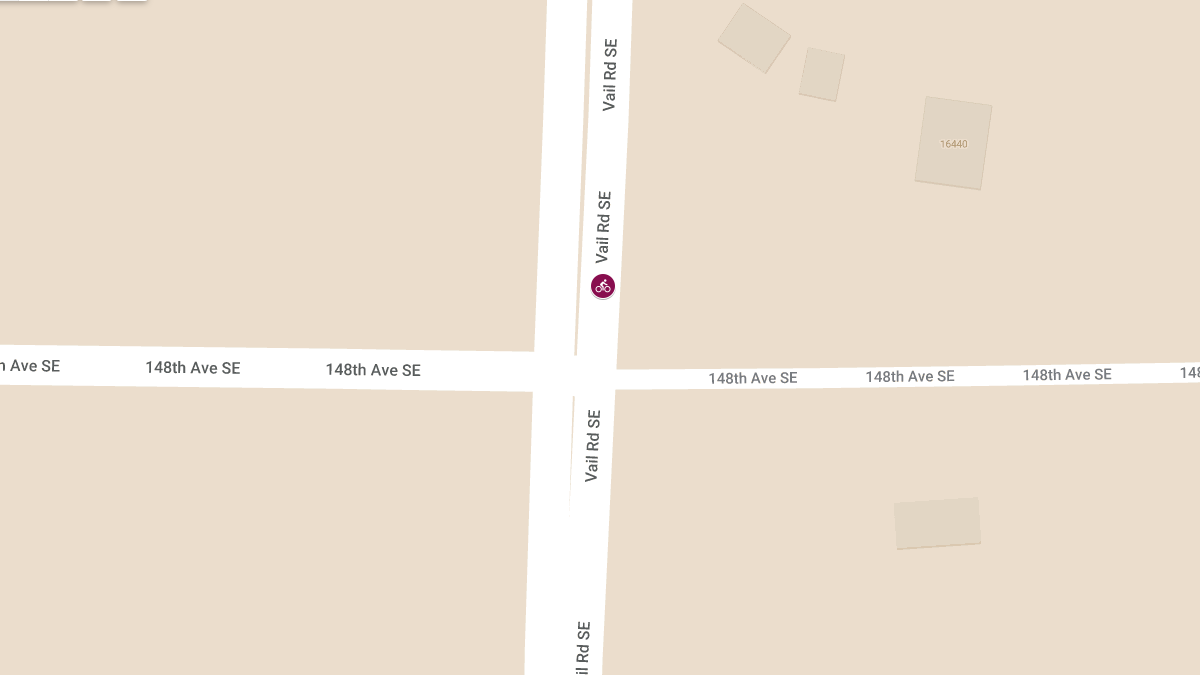 Bicyclist Strikes Deputy on Vail Rd, Injuries Reported