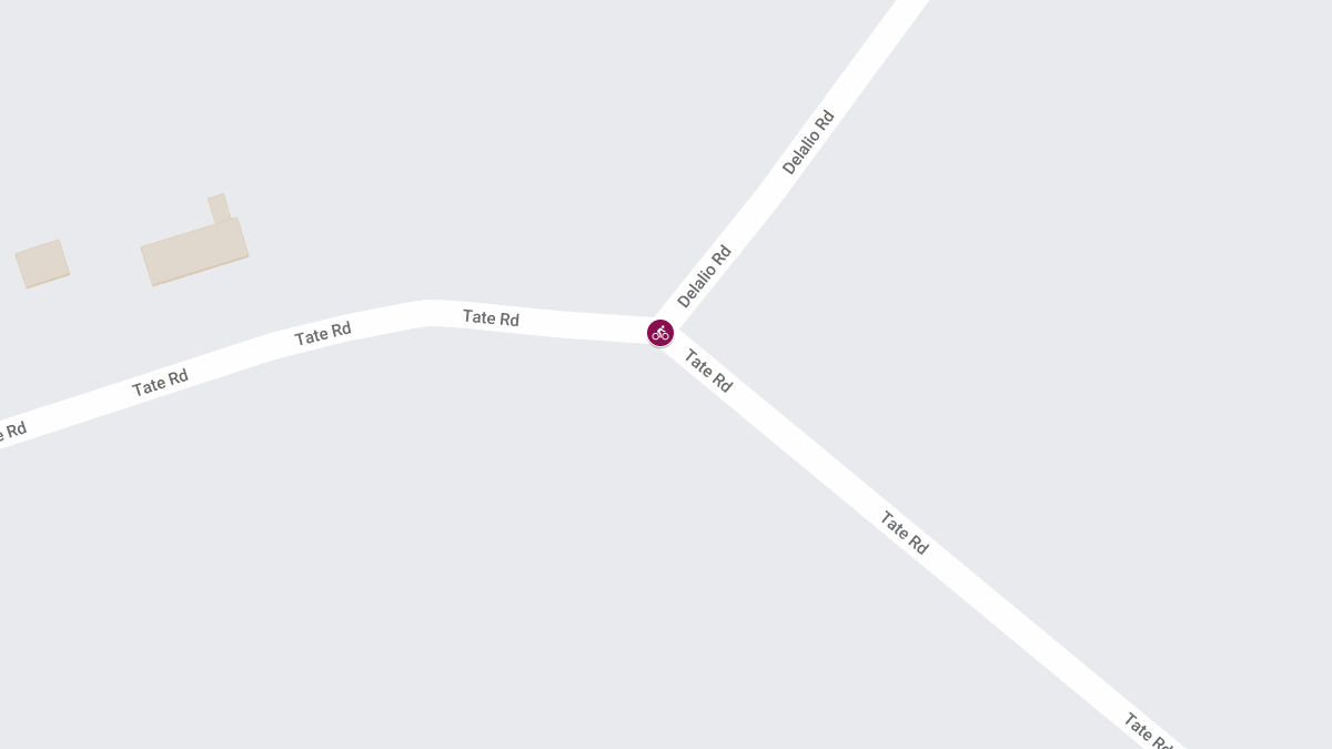 Bicyclist Struck at Tate Rd & Dilalio Rd