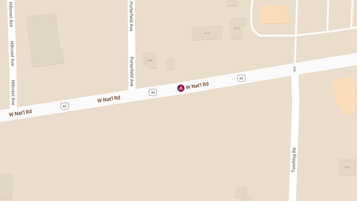 Bicyclist in Serious Condition After Being Struck by SUV on West National Rd