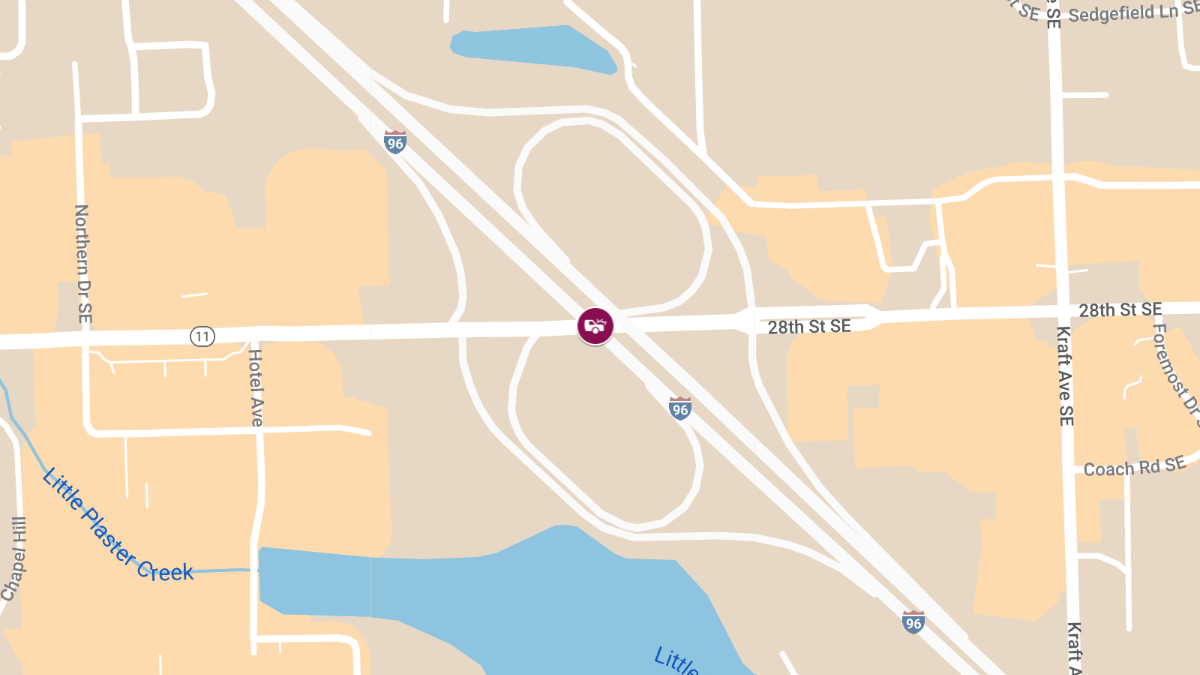 Car Accident at 28th St & I-96