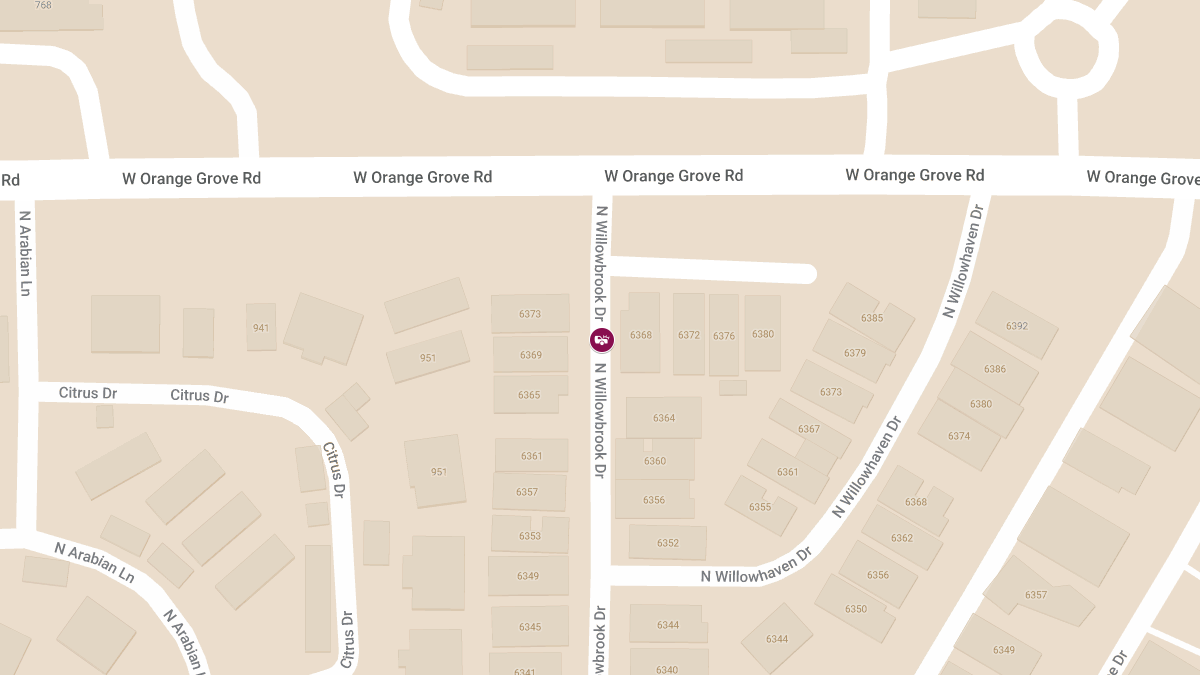 Car Accident at 6317 N Willowbrook Dr