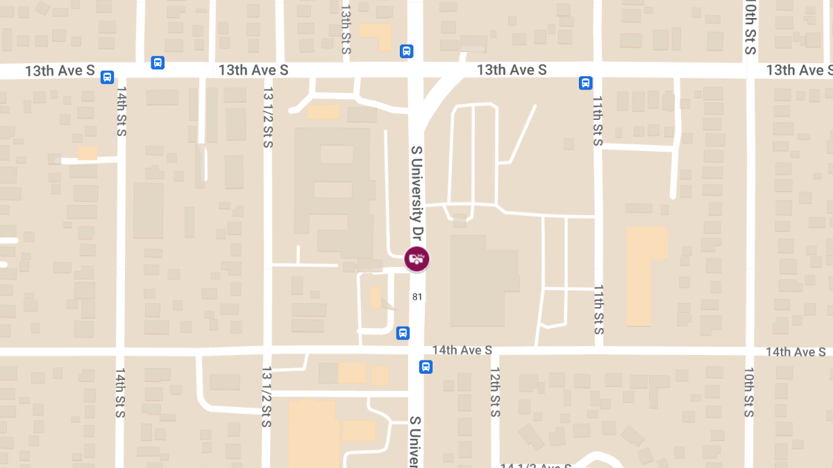 Car Accident with Injuries on University Dr S
