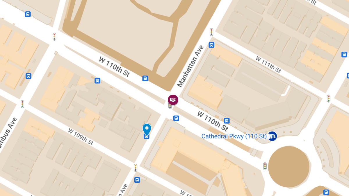 Car Collision With Injuries at Manhattan Ave & Cathedral Pkwy