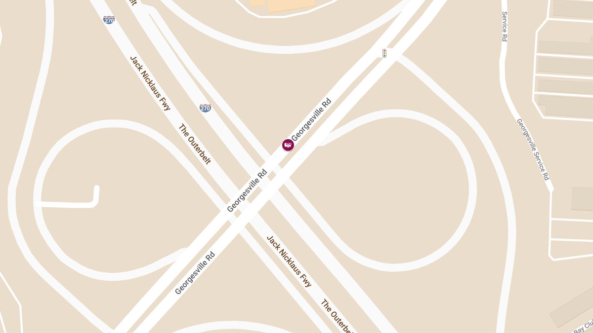 Car Collision With Injuries on Georgesville Rd