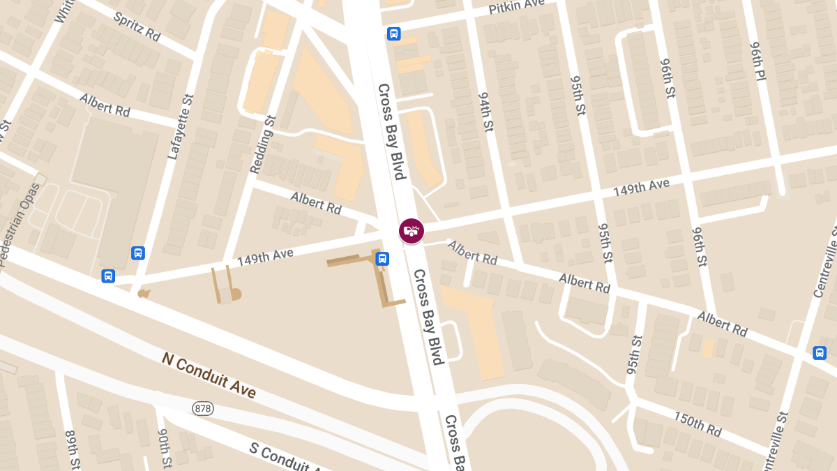 Car Collision with Injuries at 149th Ave & Cross Bay Blvd