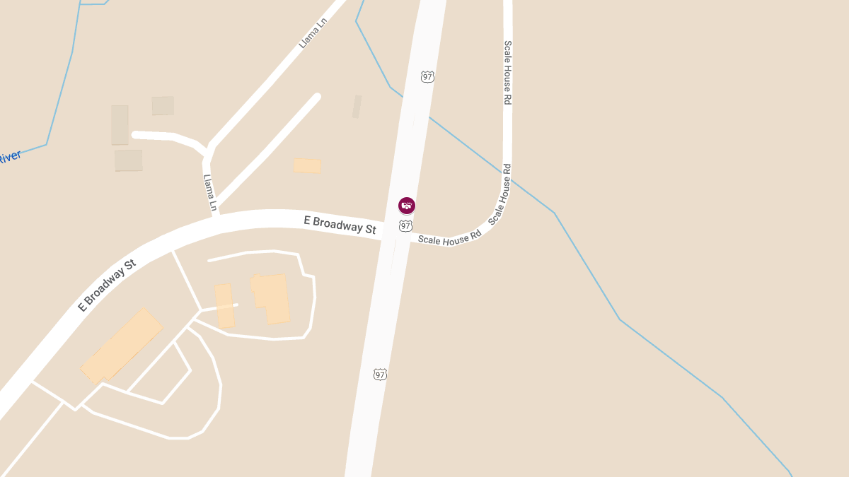 Car Crash on SR 97 Sends One to Hospital with injuries