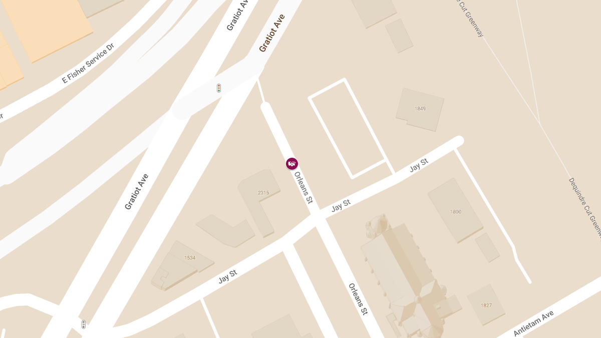 Car Crash with Injuries at 2399 Orleans St in Eastern Market