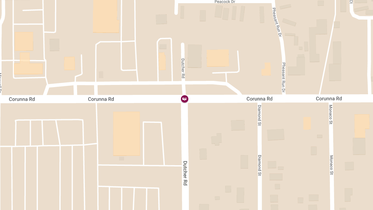 Car Crash with Injuries at Corunna Rd & Dutcher St