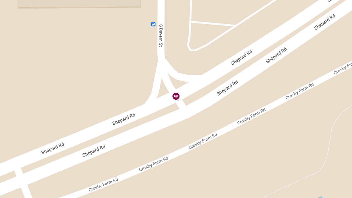 Car Crash with Injuries at Davern St & Shepard Rd