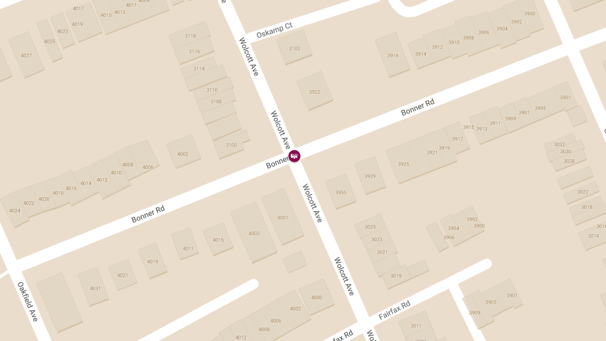 Car Crash with Injuries at Wolcott Ave & Bonner Rd