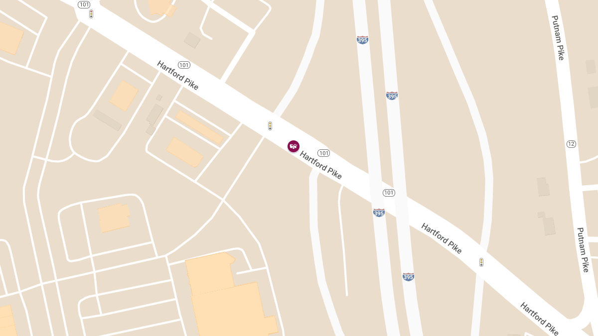 Car vs Tractor-Trailer Accident on Hartford Pike (Rt 101)