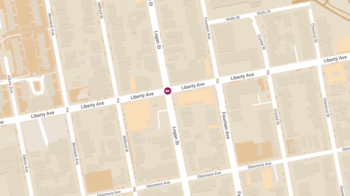 Collision Between SUV and NYPD Vehicle on Liberty Ave & Logan St