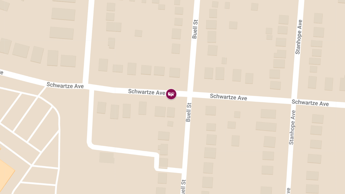 Collision Causes Injuries at 3538 Schwartze Ave