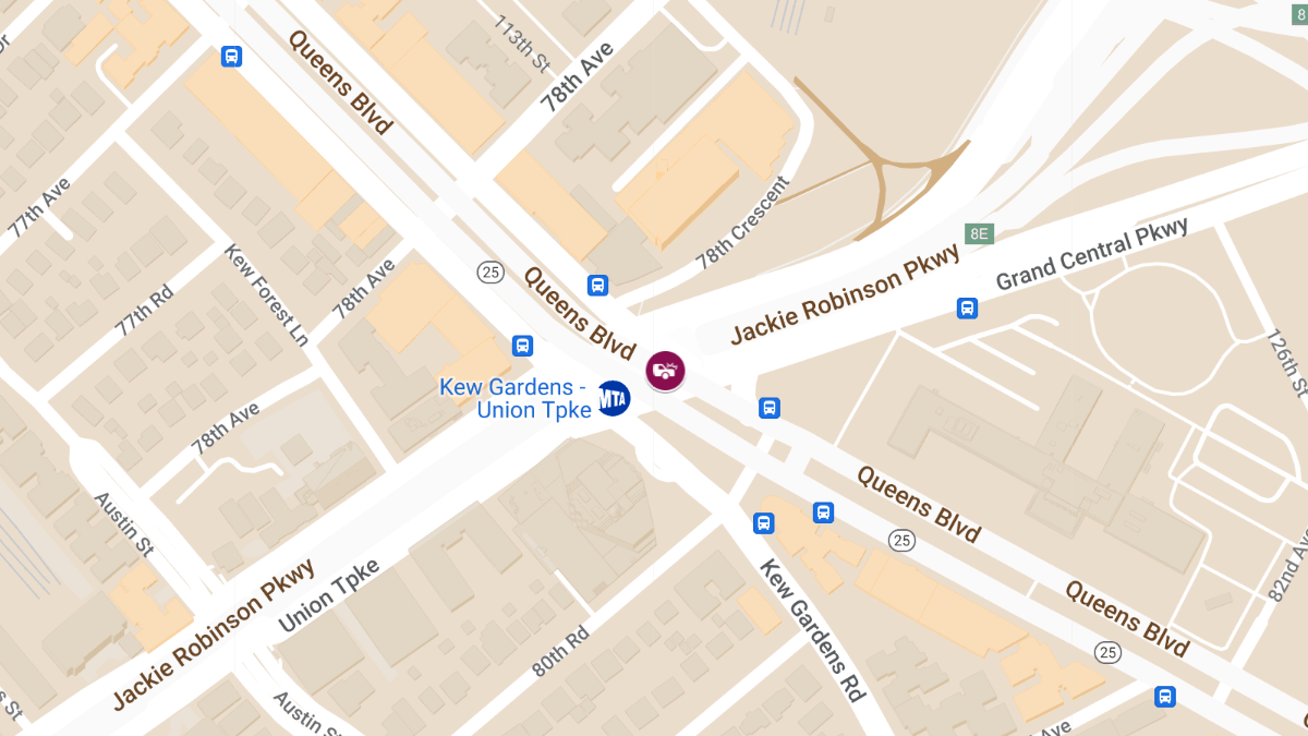 Collision With Injuries Involving MTA Bus at Grand Central Parkway E & Union Tpke