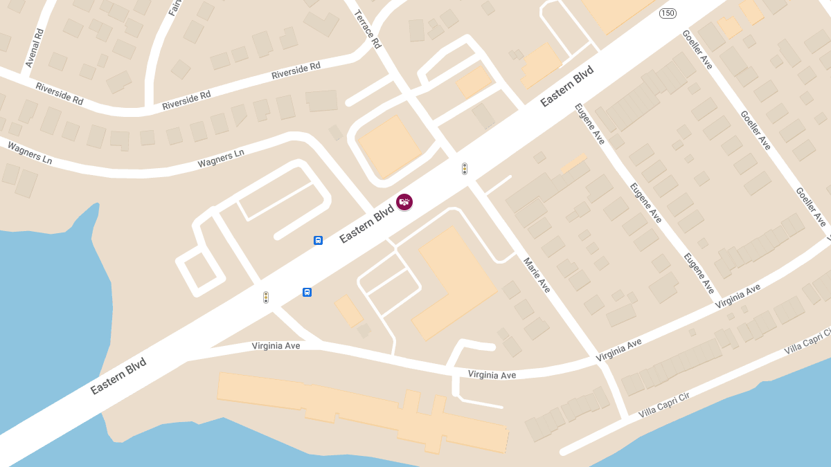 Collision With Injuries at 25 Eastern Blvd