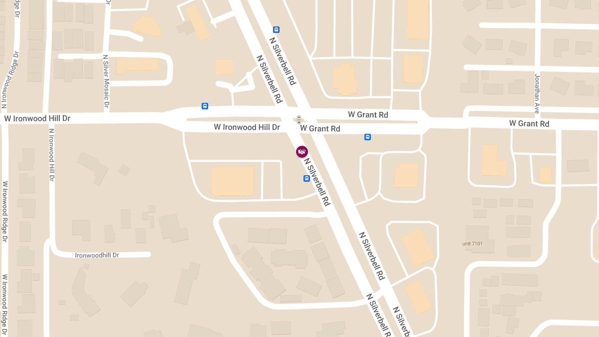 Collision With Injuries at 4355 North Silverbell Rd