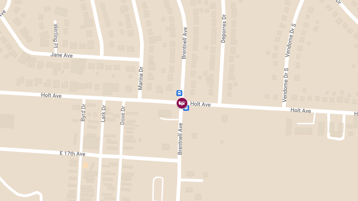 Collision With Injuries at Brentnell Ave & Holt Ave
