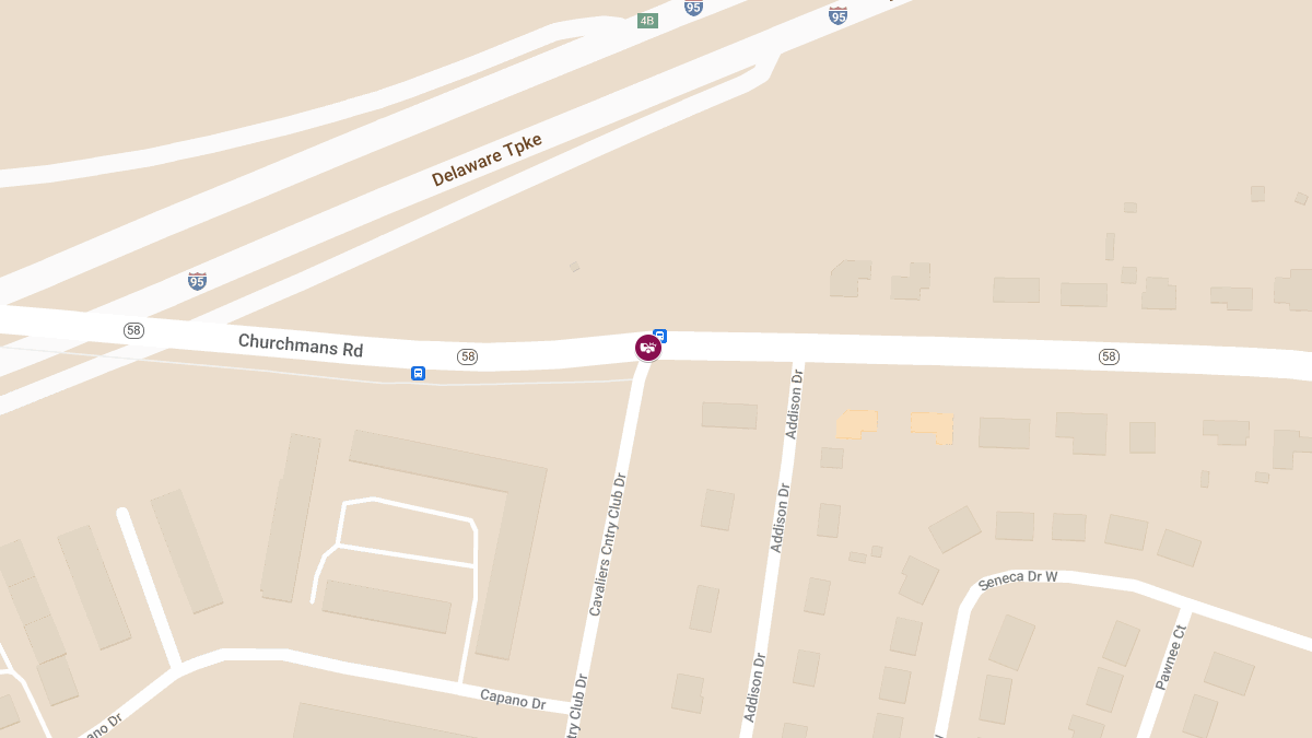 Collision With Injuries at Churchmans Rd & Cavaliers Blvd
