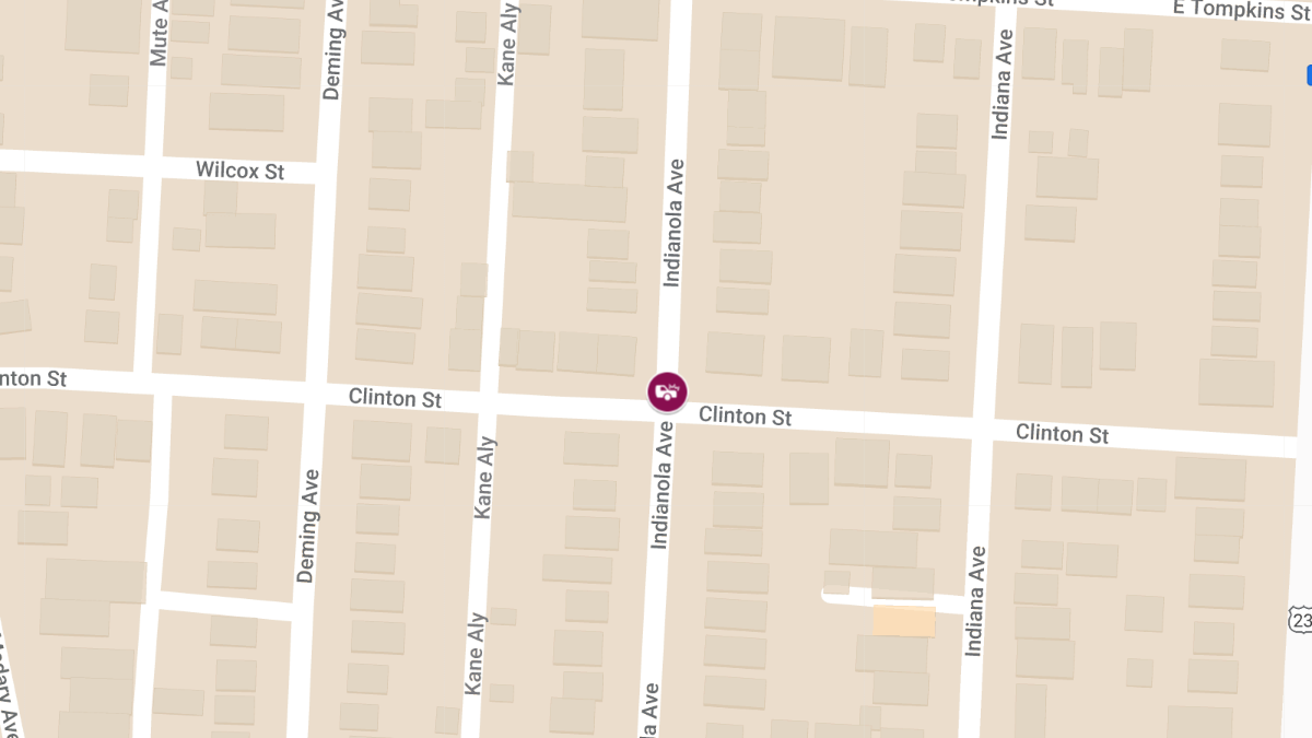 Collision With Injuries at Clinton St & Indianola Ave