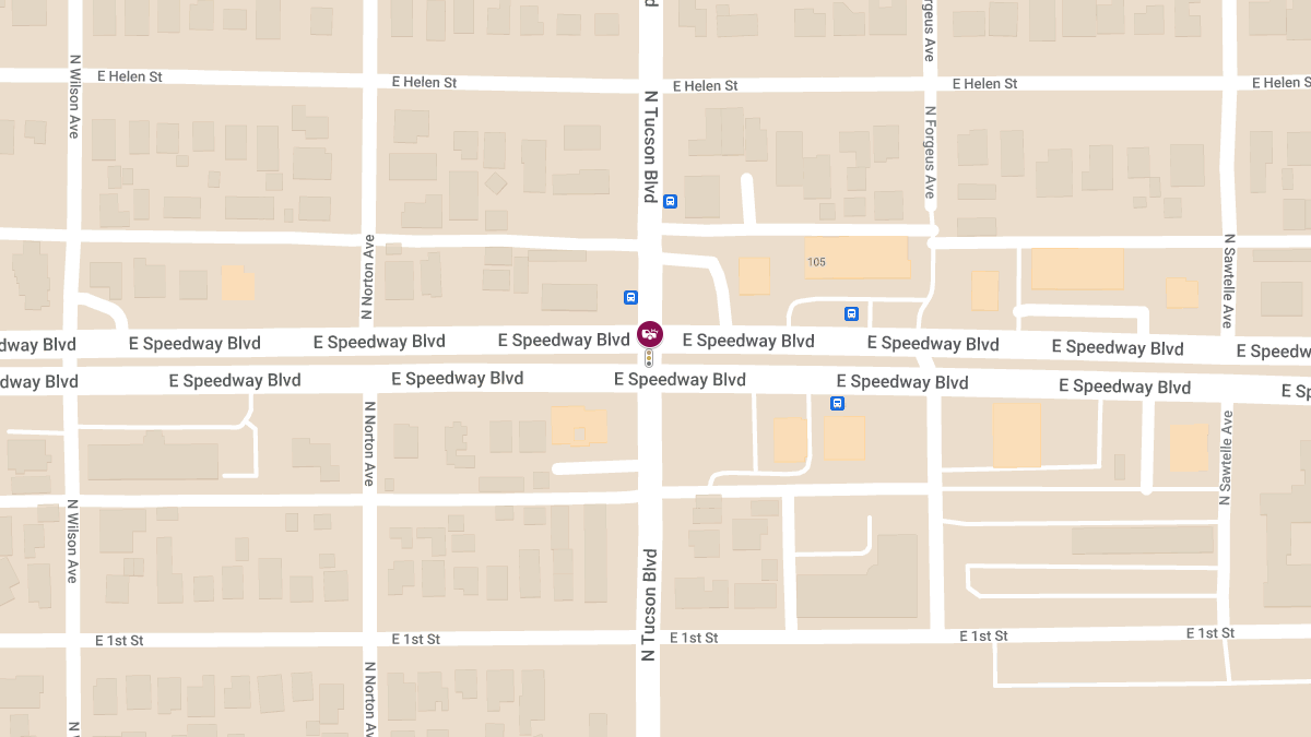 Collision With Injuries at E Speedway Blvd & N Tucson Blvd
