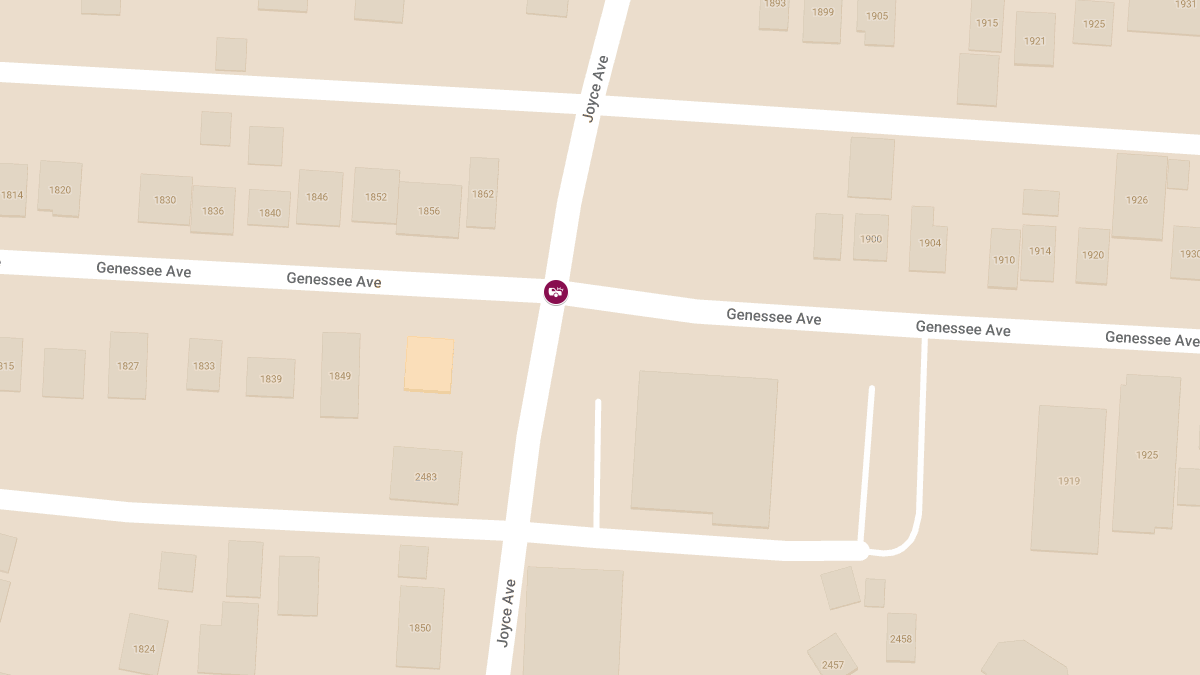 Collision With Injuries at Joyce Ave & Genessee Ave