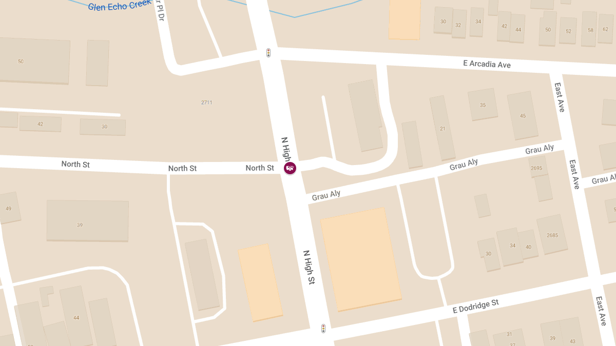 Collision With Injuries at N High St & North St