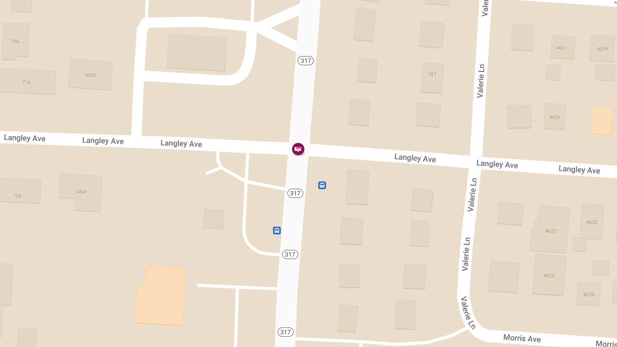 Collision With Injuries at S Hamilton Rd & Langley Ave