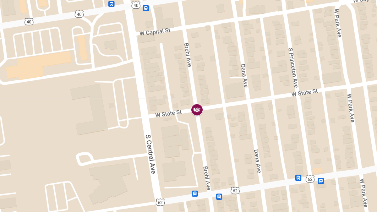 Collision With Injuries at W State St & Brehl Ave