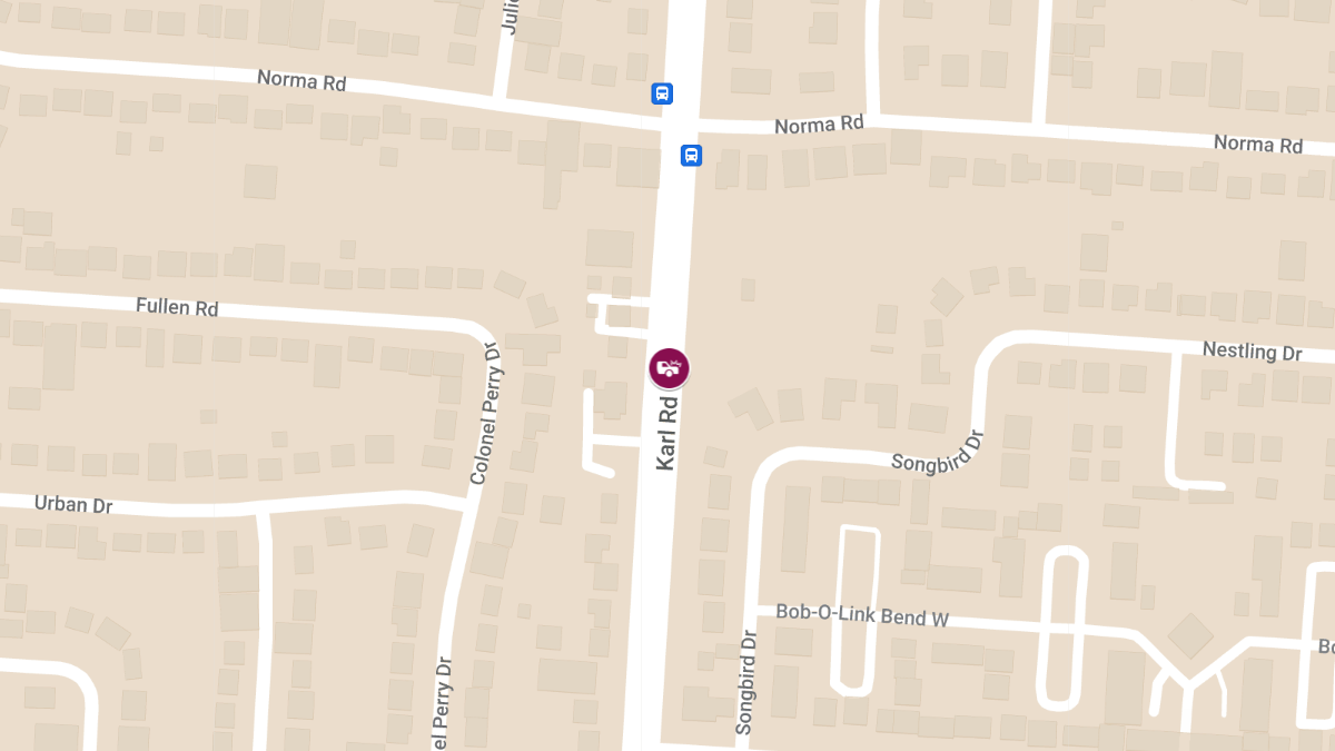 Collision With Injuries on Karl Rd