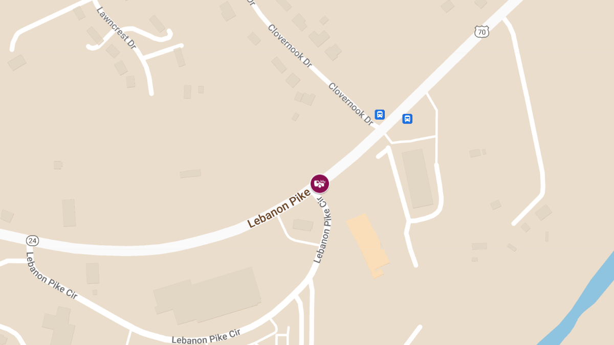 Collision at 1717 Lebanon Pike Leads to Injuries