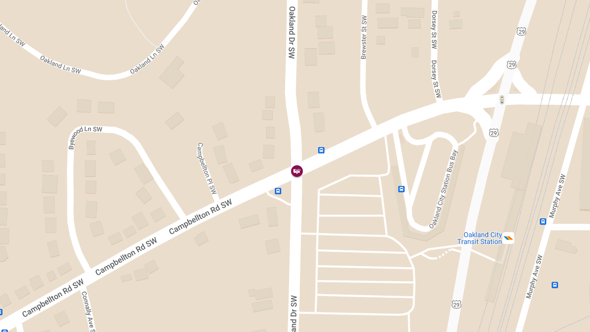 Collision at Campbellton Rd SW & Oakland Dr SW Results in Injuries