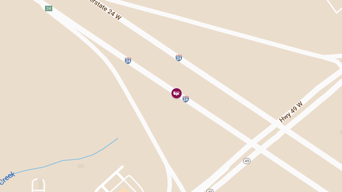 Collision at Exit 52A I-24 W Leads to Injuries