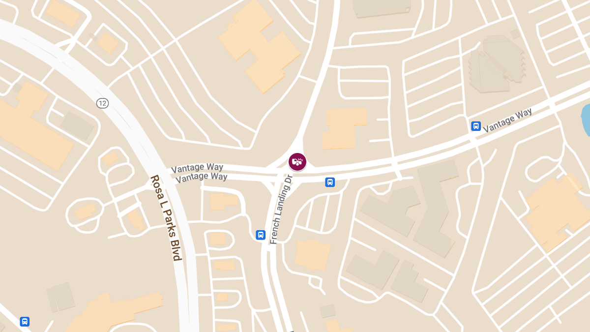 Collision at French Landing Dr & Vantage Way Results in Injuries