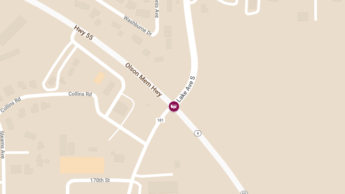 Collision at Highway 55 and Lake Ave Results in Injuries