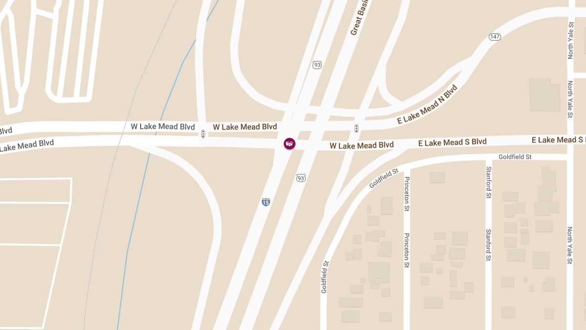 Collision at I-15 S & Lake Mead Blvd Causes Injuries