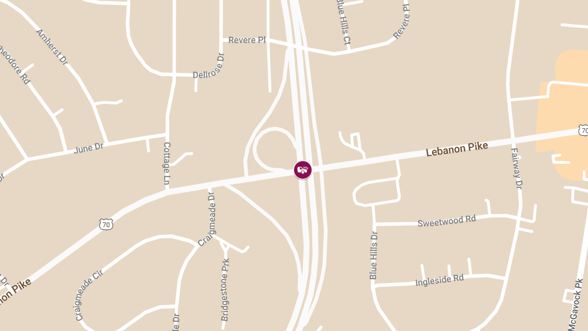 Collision at Lebanon Pike & Briley Pkwy S Causes Injuries