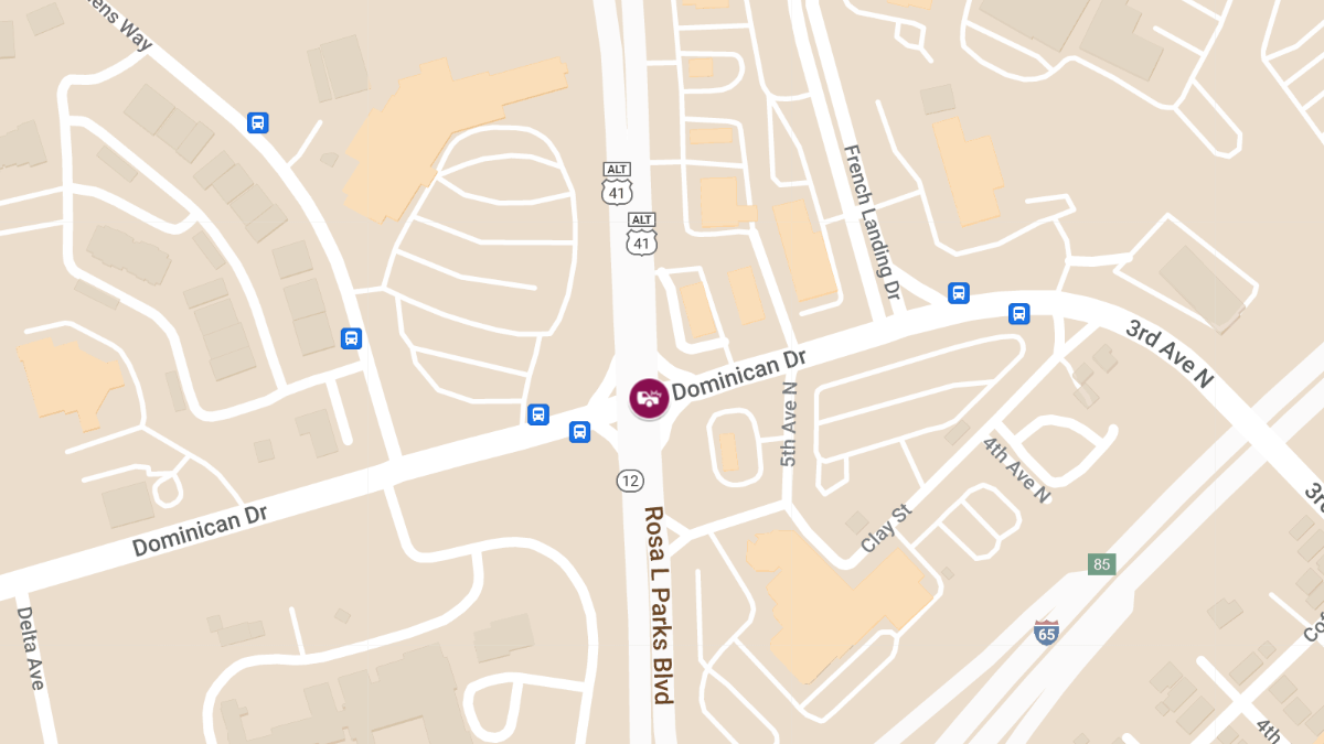 Collision at Rosa L Parks Blvd & Dominican Dr Leads to Injuries