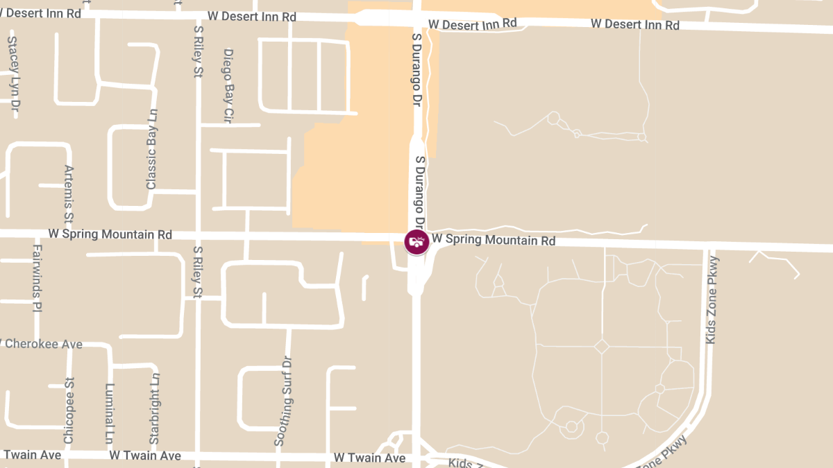 Collision at S Durango Dr & Spring Mountain Rd Leads to Injuries