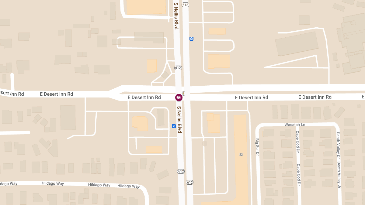 Collision at S Nellis Blvd & E Desert Inn Rd Results in Injuries