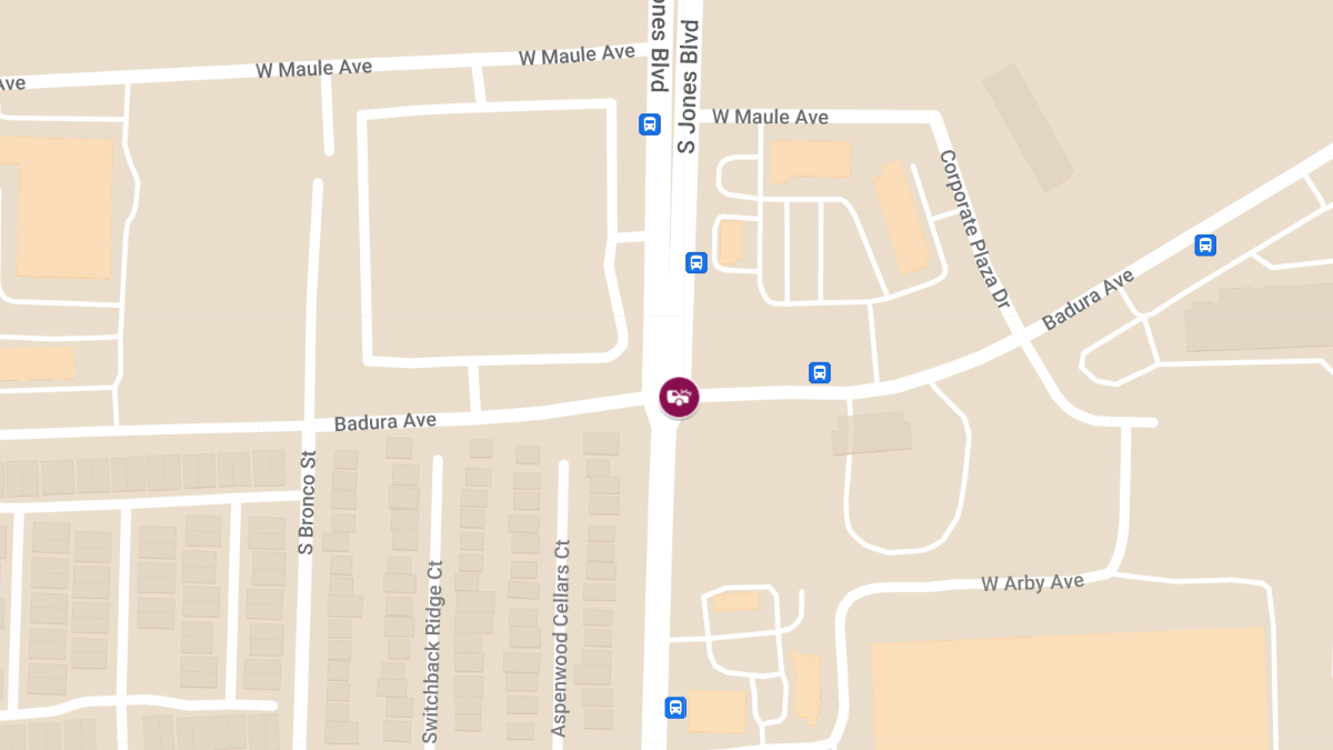 Collision at W Badura Ave & S Jones Blvd Results inΒ Injuries