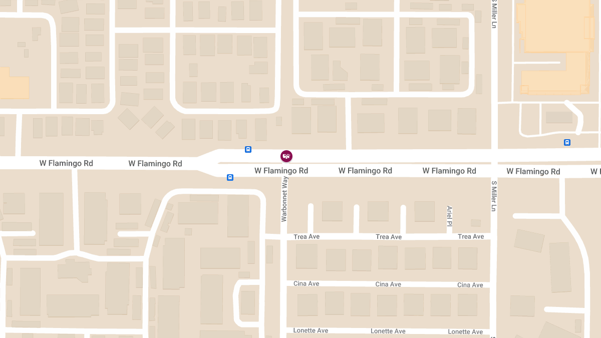 Collision at W Flamingo Rd & Warbonnet Way Leads to Injuries