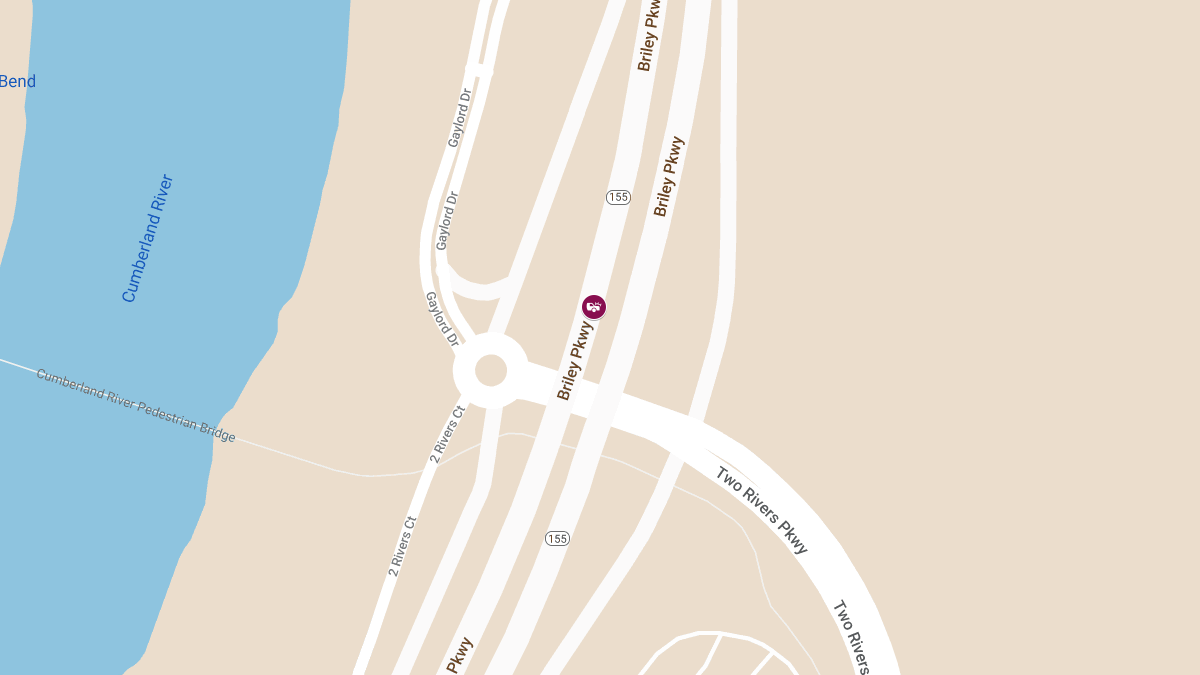 Collision on Briley Parkway at MM 12.4 Causes Injuries