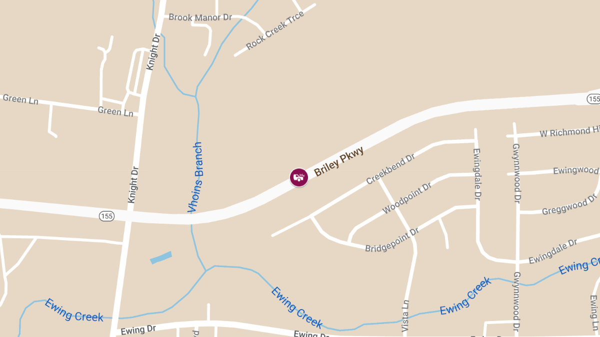 Collision on Briley Pkwy W at MM 22.0 Causes Injuries