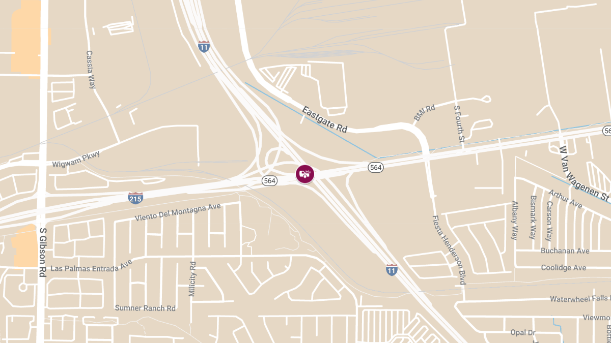 Collision on I-11 Southbound at CC-215 Northbound Causes Injuries