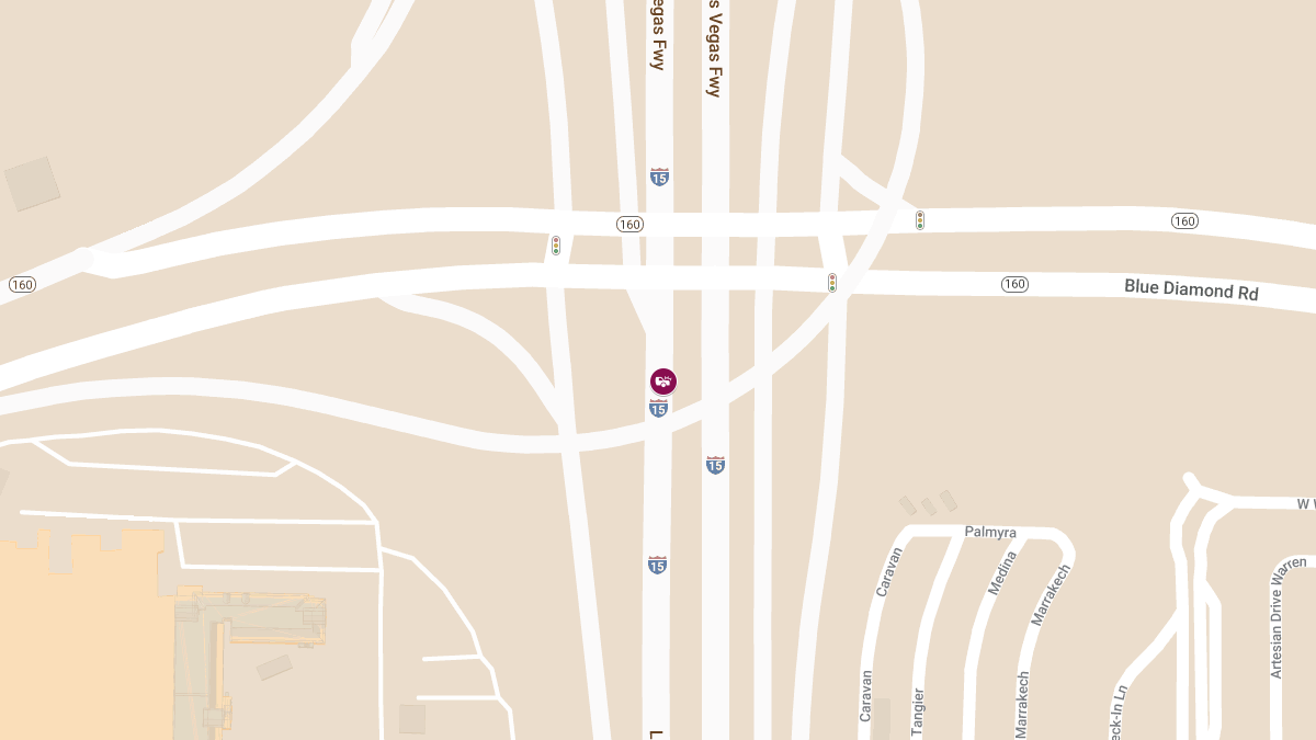 Collision on I-15 S near Blue Diamond Rd Leads to Injuries