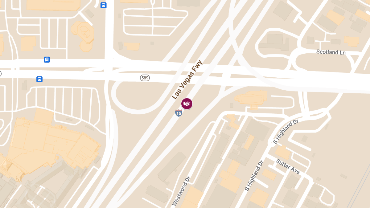 Collision on I-15 S near Sahara Ave Results in Injuries