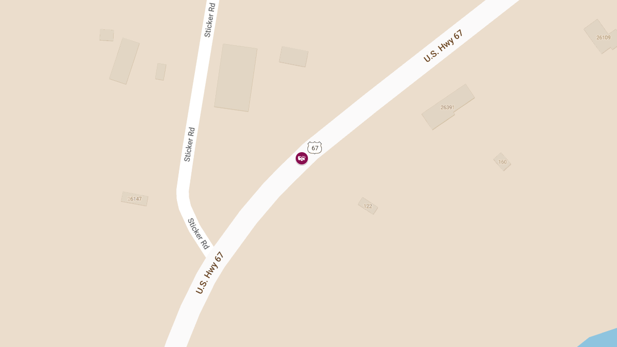 Collision on NB U.S. Hwy 67 Near Exit 10A Results in Injuries