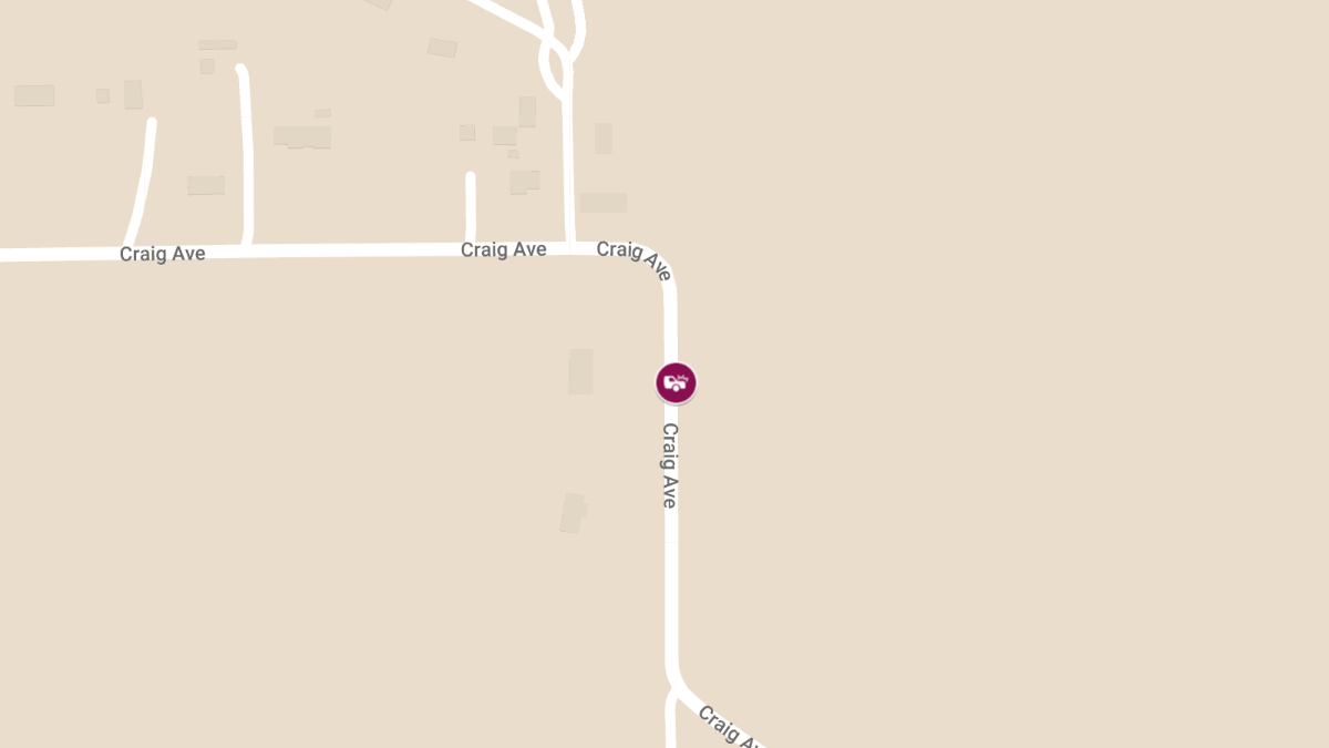 Collision with Injuries at 13700 Block of Craig Ave
